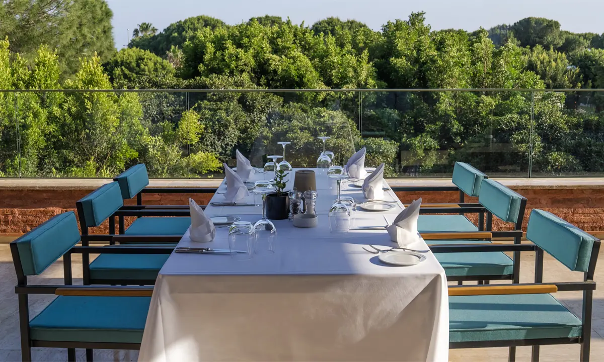 Gloria Golf Resort Gastronomi